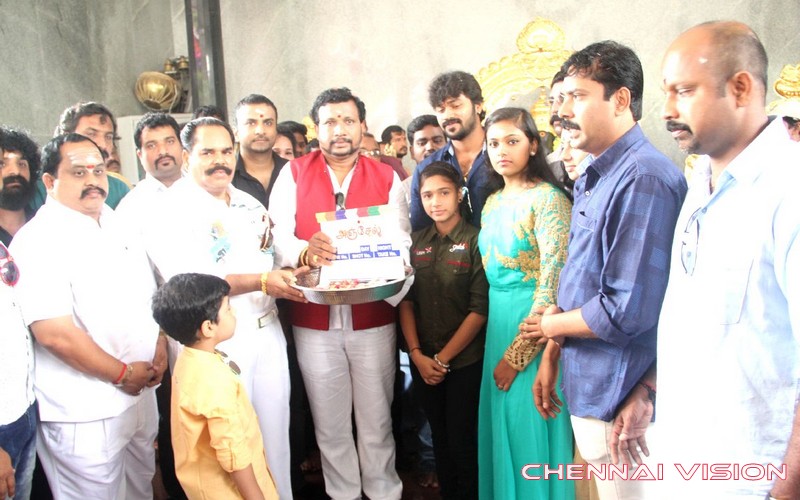 Anjeal Movie Pooja Photos by Chennaivision