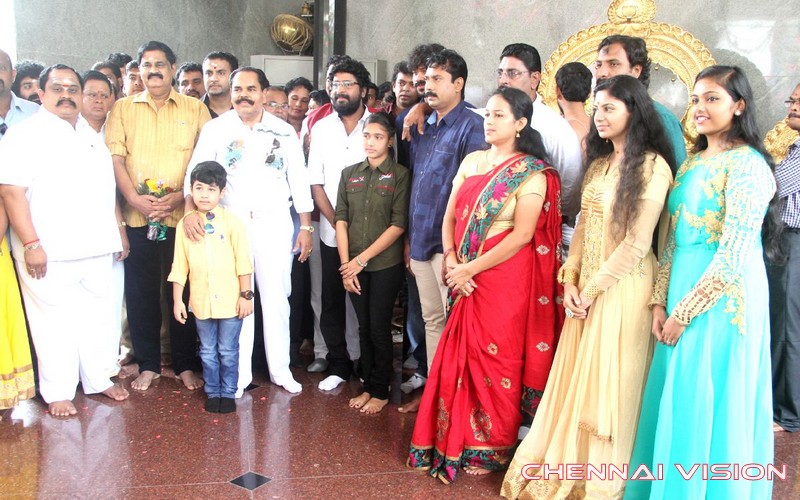 Anjeal Movie Pooja Photos by Chennaivision