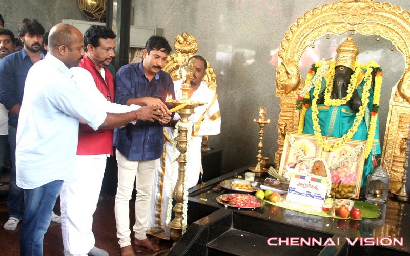 Anjeal Movie Pooja Photos by Chennaivision