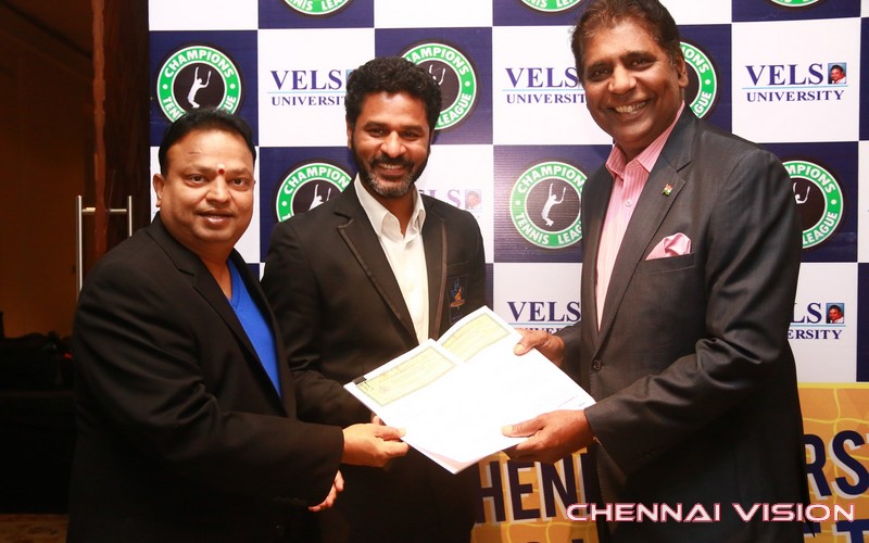 Chennai First Tennis League Team Launch Photos