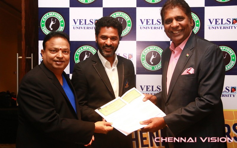 Chennai First Tennis League Team Launch Photos