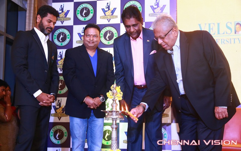 Chennai First Tennis League Team Launch Photos