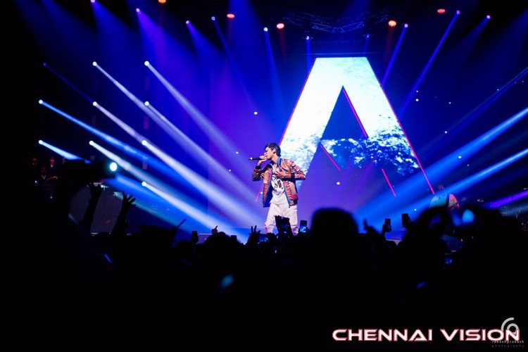 Anirudh Live Program in Toronto Photos by Chennaivision