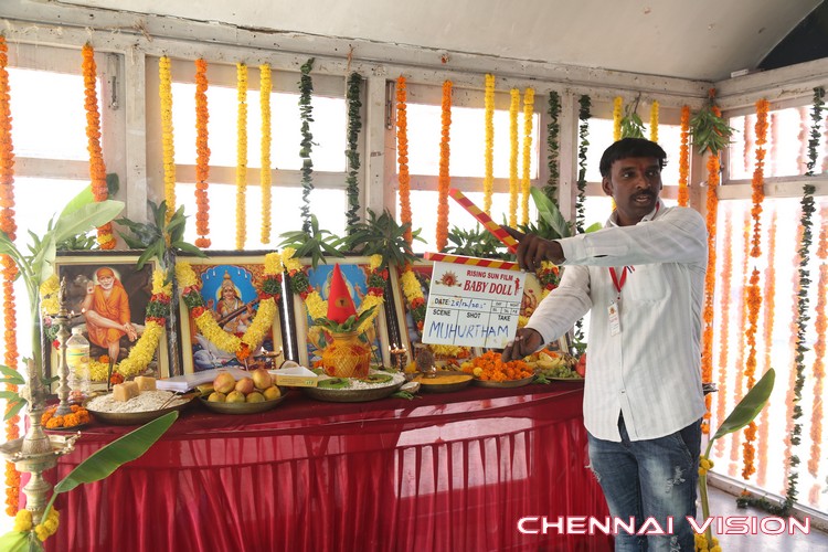 BabyDoll Tamil Movie Pooja Photos by Chennaivision