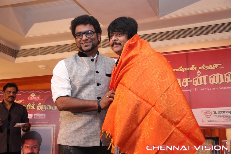 Chennaiyil Thiruvaiyaru Season 11 Press Meet Stills