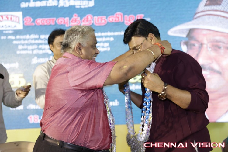 K Bhagyaraj Inaugurated Unavu Thiruvizha at Chennaiyil Thiruvaiyaru Season 11