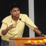 Aagam Tamil Movie Promotion at Loyola College Photos