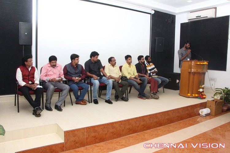 Aagam Tamil Movie Promotion at Loyola College Photos