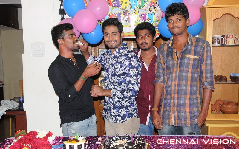 Actor Aari Birthday Celebration Photos by Chennaivision