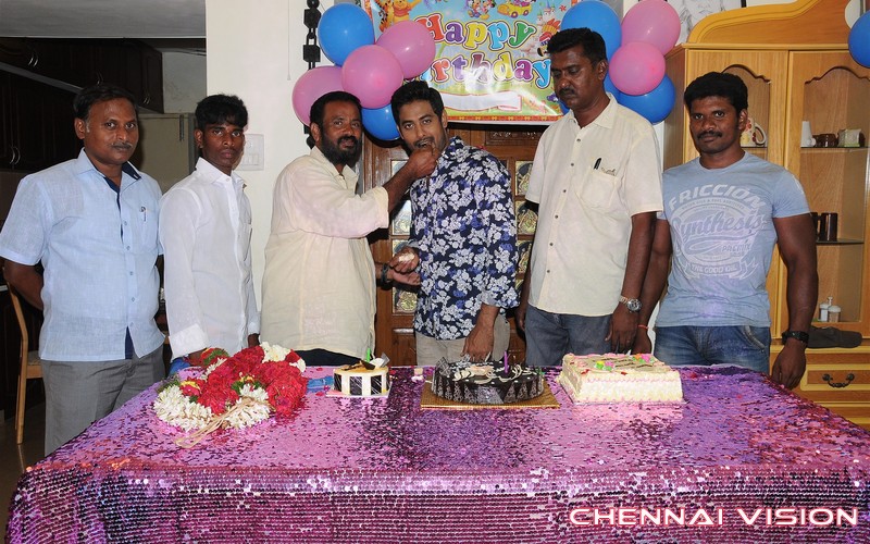 Actor Aari Birthday Celebration Photos by Chennaivision