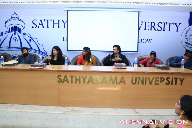 Iruthi Suttru Team at Sathyabama University Photos