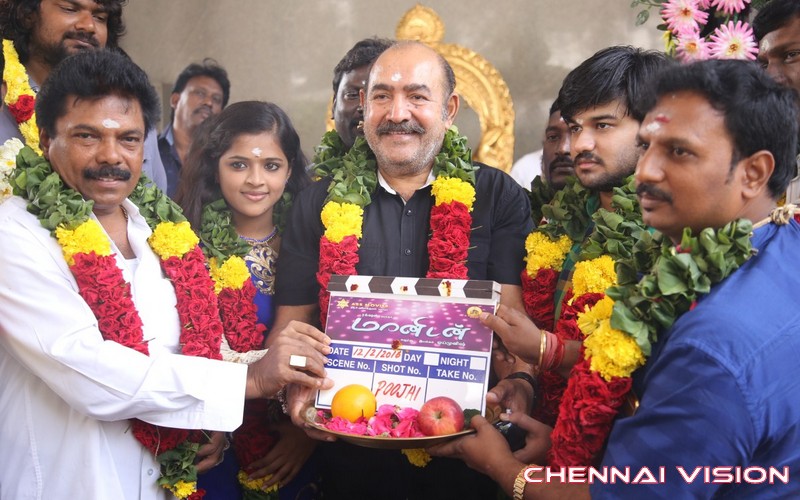 Manidan Tamil Movie Poojai Photos by Chennaivision