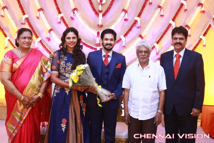 Tamil Actor Nakul Wedding Reception Photos