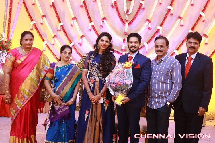 Tamil Actor Nakul Wedding Reception Photos