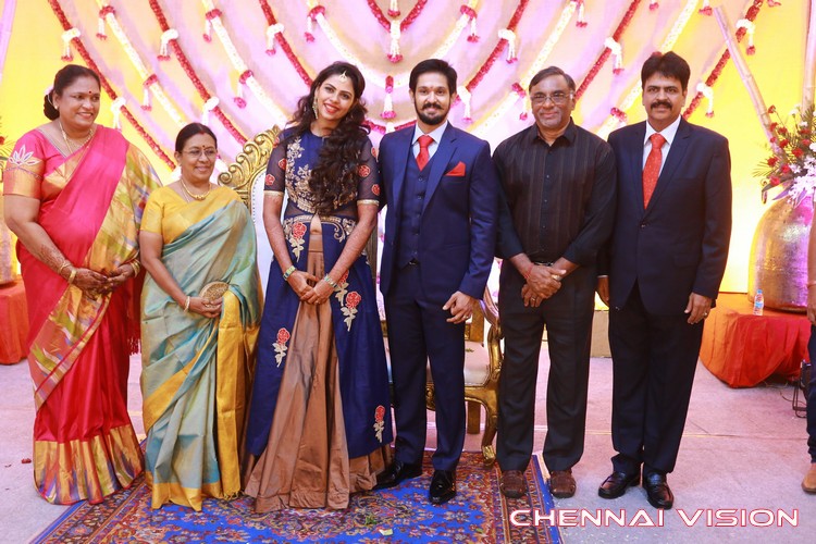 Tamil Actor Nakul Wedding Reception Photos