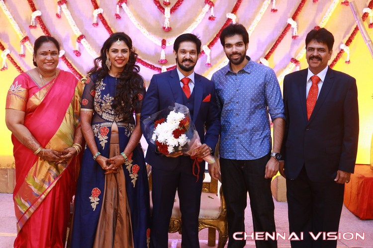 Tamil Actor Nakul Wedding Reception Photos