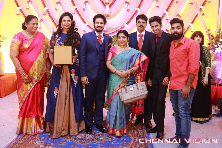 Tamil Actor Nakul Wedding Reception Photos