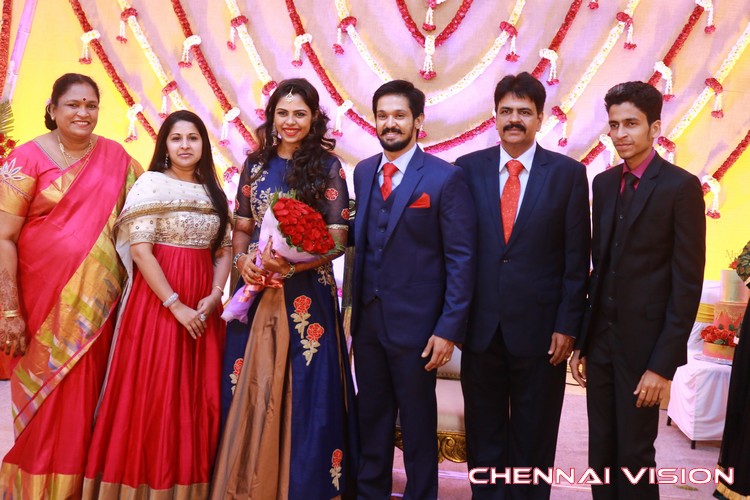 Tamil Actor Nakul Wedding Reception Photos