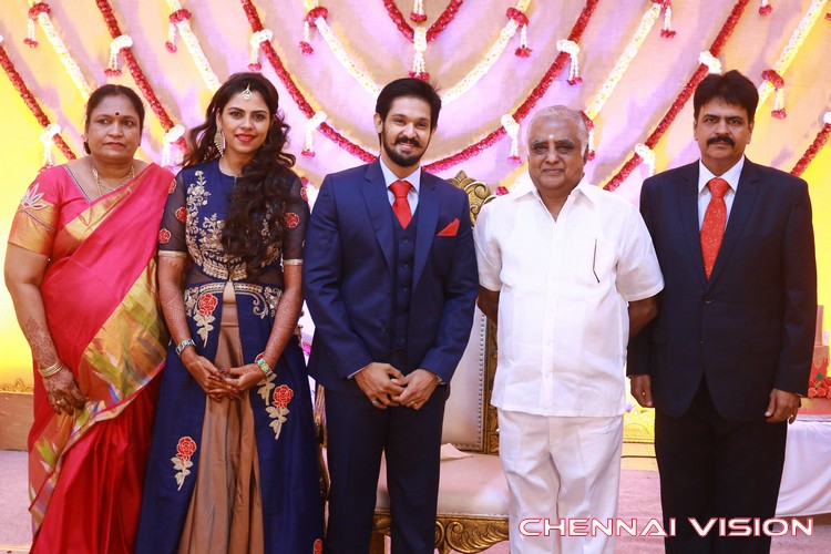 Tamil Actor Nakul Wedding Reception Photos