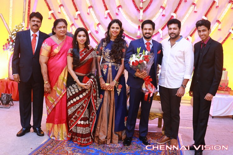 Tamil Actor Nakul Wedding Reception Photos