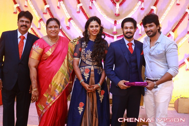 Tamil Actor Nakul Wedding Reception Photos