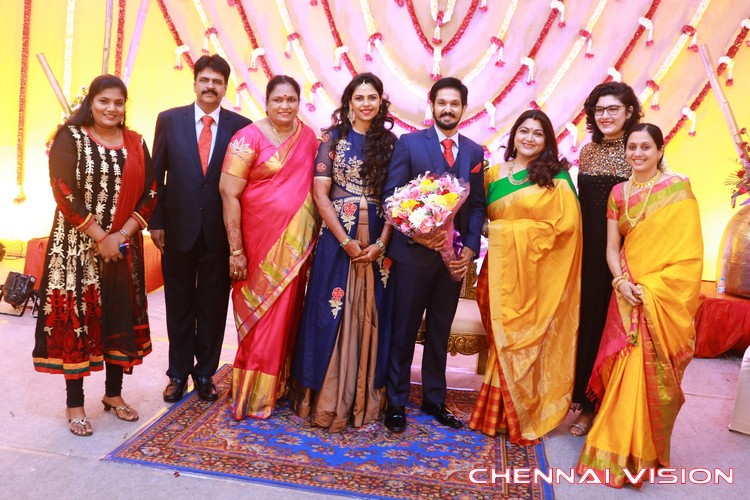 Tamil Actor Nakul Wedding Reception Photos