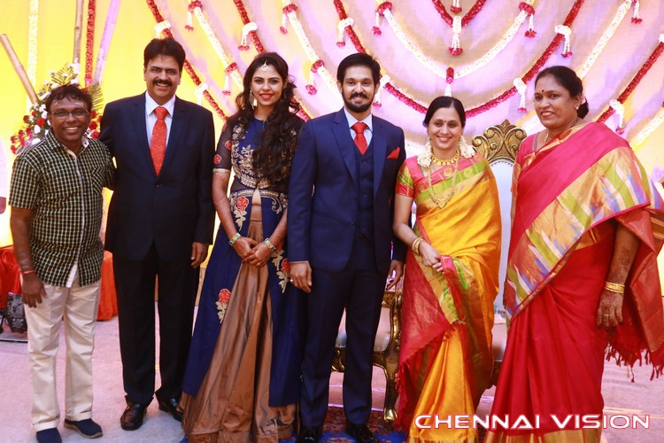 Tamil Actor Nakul Wedding Reception Photos