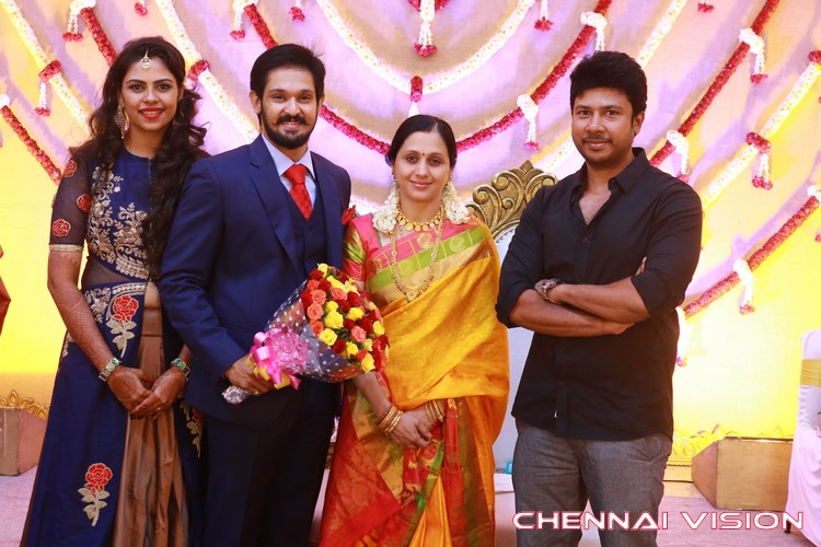 Tamil Actor Nakul Wedding Reception Photos