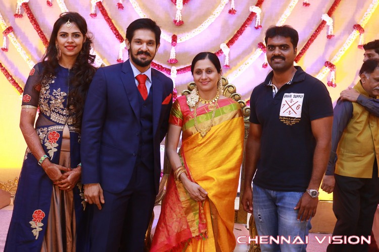 Tamil Actor Nakul Wedding Reception Photos