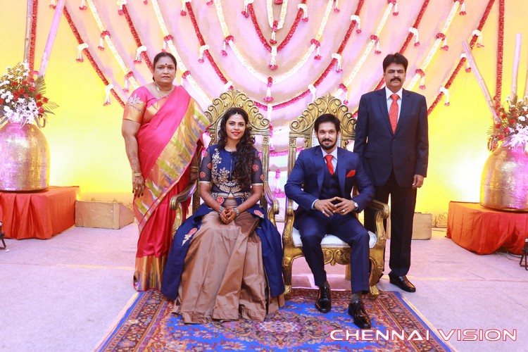 Tamil Actor Nakul Wedding Reception Photos