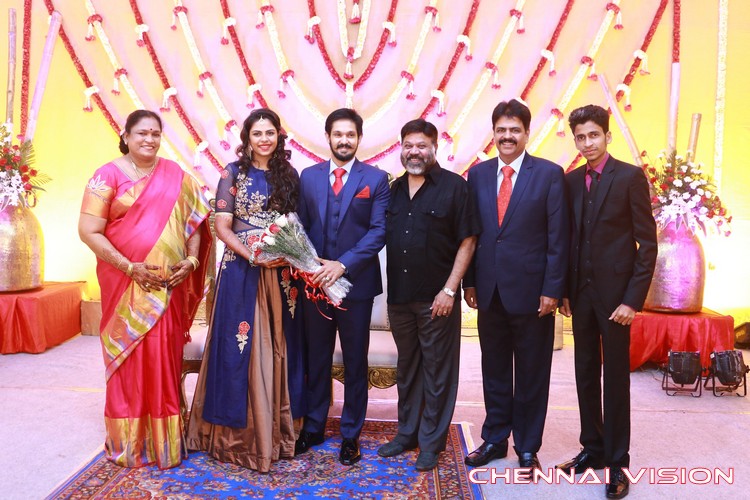 Tamil Actor Nakul Wedding Reception Photos