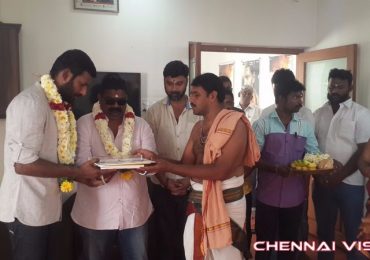 Actor Vishal Next Movie Pooja Photos by Chennaivision