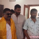 Actor Vishal Next Movie Pooja Photos by Chennaivision