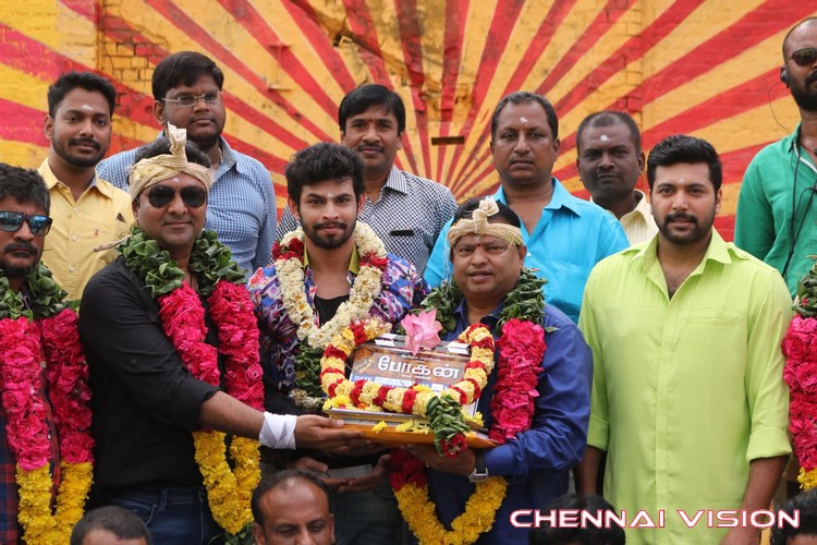 Bogan Tamil Movie Pooja Photos by Chennaivision