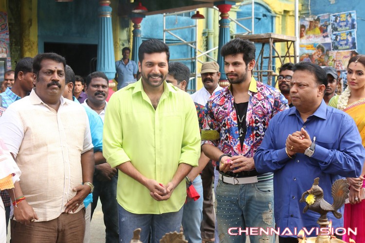 Bogan Tamil Movie Pooja Photos by Chennaivision