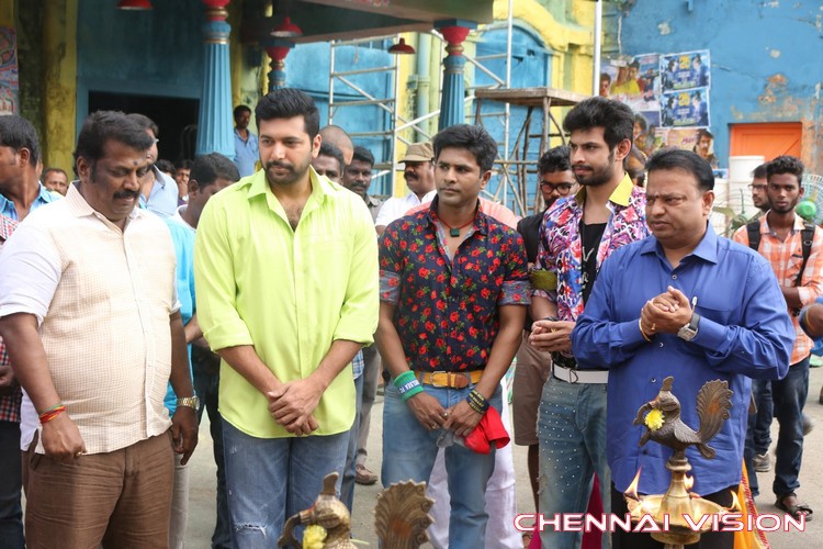 Bogan Tamil Movie Pooja Photos by Chennaivision