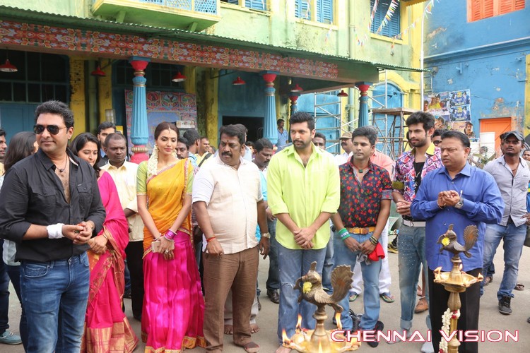 Bogan Tamil Movie Pooja Photos by Chennaivision