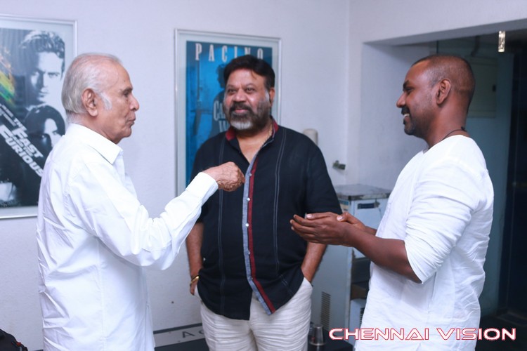 Celebrities Watch Shivalinga Movie Photos