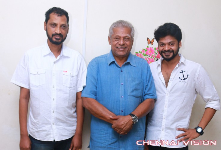 Delhi Ganesh and Maha Met Lyricist Na Muthukumar Photos