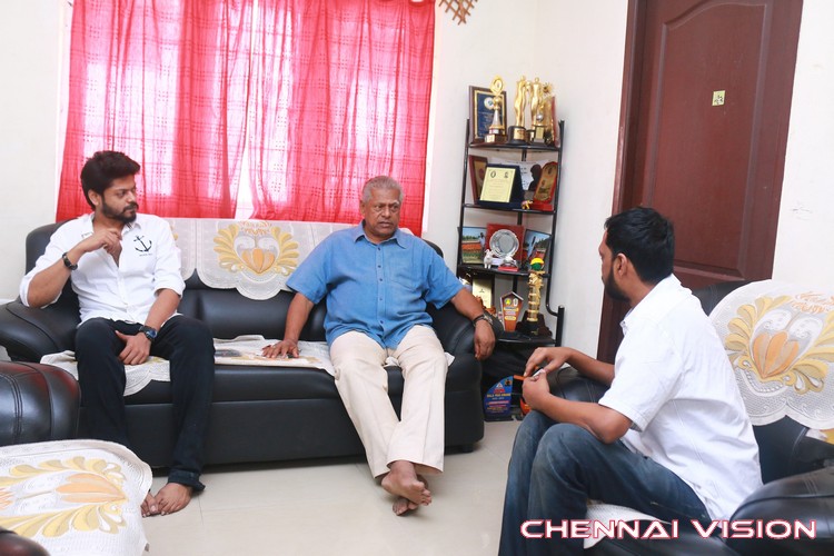 Delhi Ganesh and Maha Met Lyricist Na Muthukumar Photos