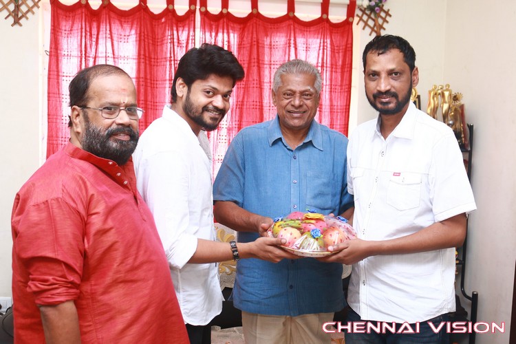 Delhi Ganesh and Maha Met Lyricist Na Muthukumar Photos