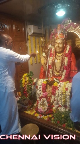 Raghava Lawrence Celebrated Shri Ragavendra Swami Birthday Photos