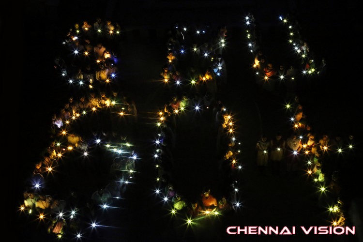 Sathyabama University Celebrated World Earth Hour 2016 Photos by Chennaivision