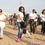 The Beach Clean-Up with Actress Sakshi Agarwal Photos