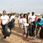 The Beach Clean-Up with Actress Sakshi Agarwal Photos