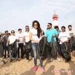 The Beach Clean-Up with Actress Sakshi Agarwal Photos