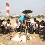 The Beach Clean-Up with Actress Sakshi Agarwal Photos