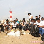 The Beach Clean-Up with Actress Sakshi Agarwal Photos