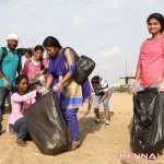 The Beach Clean-Up with Actress Sakshi Agarwal Photos