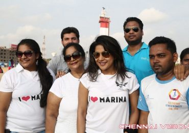 The Beach Clean-Up with Actress Sakshi Agarwal Photos